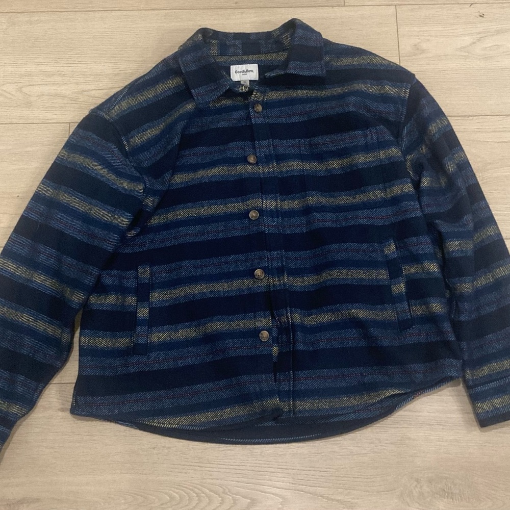 Long Sleeve Button Up Flannel